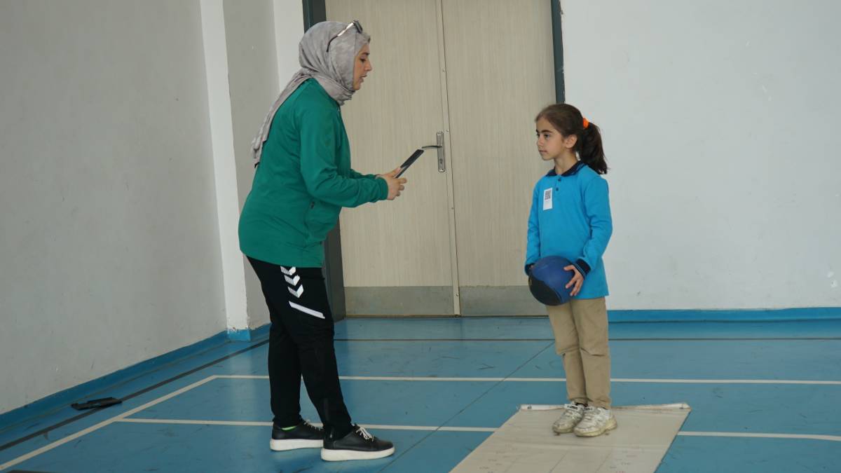 Patnos'ta Türkiye Sportif Yetenek Taraması Basladı