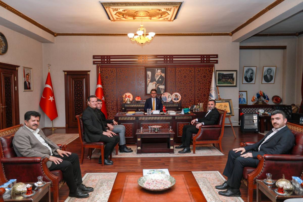 TÜGVA Erciş’ten Kaymakam Karaloğlu’na Ziyaret