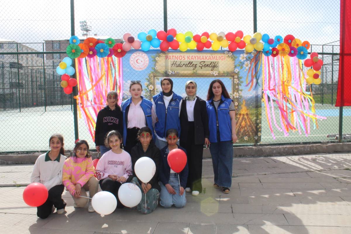 Patnos’ta Hıdırellez Coşkusu: Renkli Görüntüler Yaşandı